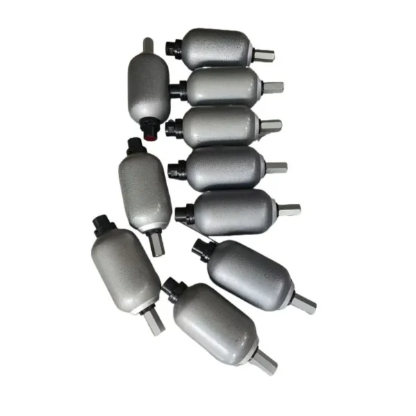 Bladder Hydraulic Accumulator 0.63-80L | Piston Pump Compatible | ISO Certified - Image 2