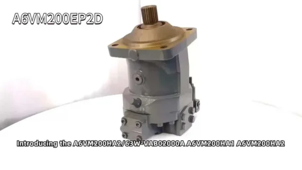 Fast Delivery Oil Pressure Motor A6VM200EP2D VAB0270PB Hydraulic Piston Pump Motor