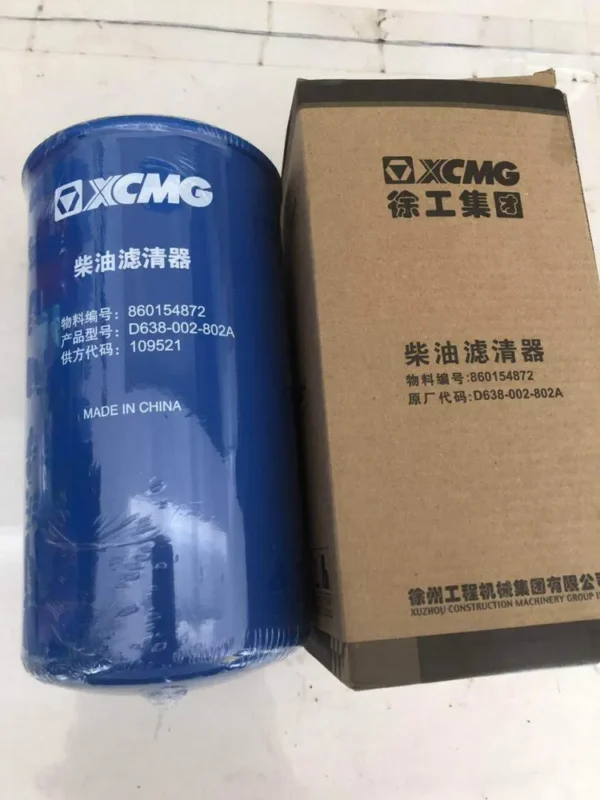 XCMG Genuine OEM Oil Filter 860141500 for LW160KV Wheel Loader - Image 3