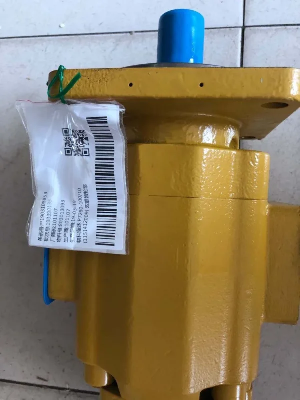 XCMG ZL50 Wheel Loader Double Gear Hydraulic Pump (OEM Part# 803013093) - Image 5