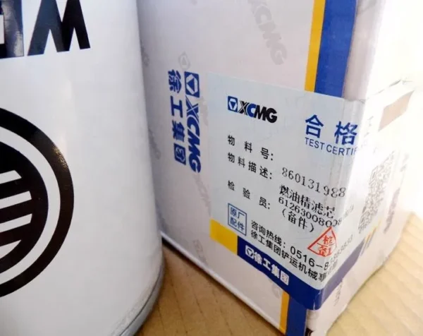 XCMG Wheel Loader Fuel Filter 860131988 & 612630080087H for ZL50G/LW500K Series - Image 5