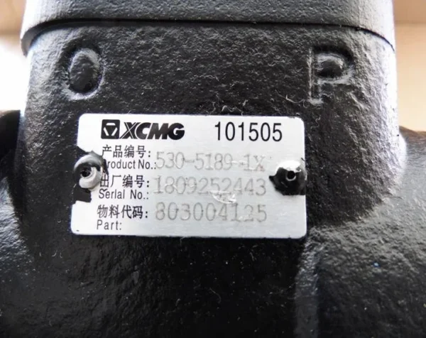 XCMG LW300FN Loader Steering Gear Unit BZZ5-E500C (Part #803004125) - Image 5