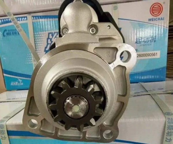 XCMG Genuine Engine Starter Motor for Truck Crane & Road Construction Machinery (Part# 860111853 612600090340) - Image 6