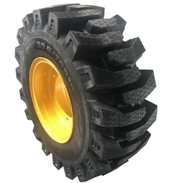 Genuine Factory Price XCMG LW180K 16/70-20 Wheel Loader Solid Tyres on Rims From - Image 3