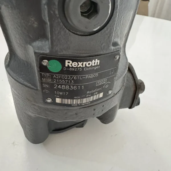 A2FO23 Construction Machinery Hydraulic Motor Pump Hydraulic Piston Pump - Image 7