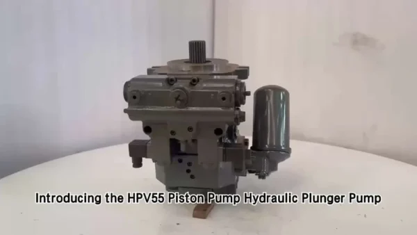 HPV HPR Series Hydraulic Pumps HPV055/075/105/135/165/210/280 Hpv55 Excavator Hydraulic Pump