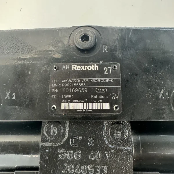 A4vg56ez2dm /32r Rexroth Original Pompe Hydraulique Hydraulic Pump - Image 7