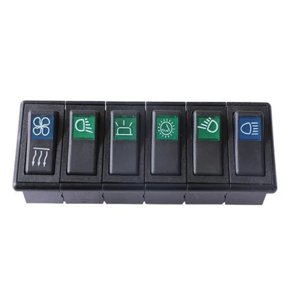 XCMG ZL50 Wheel Loader Control Switch Replacement Part JK932-500K (252901178) - Image 2