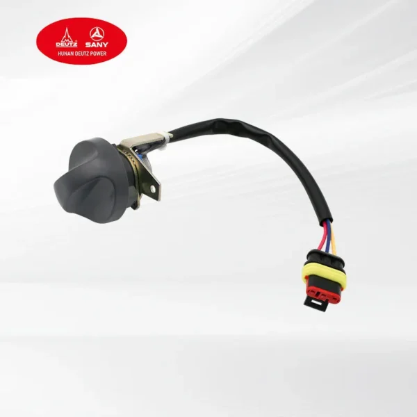 Sany 11S-49 YM Throttle Knob Switch for SY55-SY465 & SR120-SR280 Excavators (60117463)