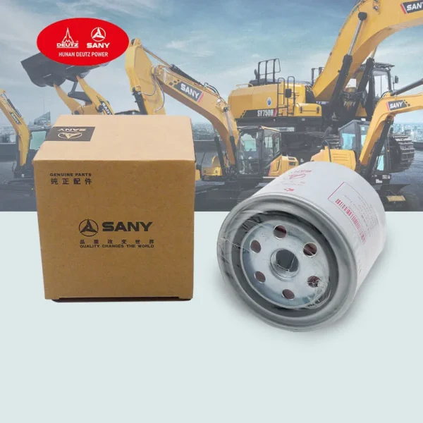 Genuine SANY SY60 Excavator Oil Filter 60212875 for Kubota Engines - Image 5