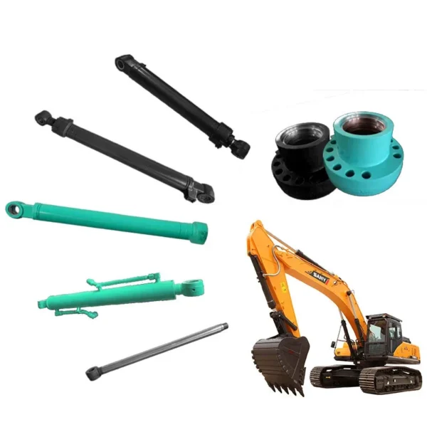 SY215C-8 SY215C-9 Hydraulic Arm Boom Bucket Cylinder Hydraulic Arm Cylinder for Sany Excavator Stick Oil Cylinder
