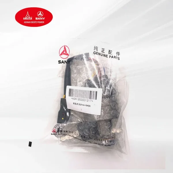 Excavator Switch A241200001217 21N4-10430 SY215 SY235 for SY Ignition Switch with Keys - Image 2