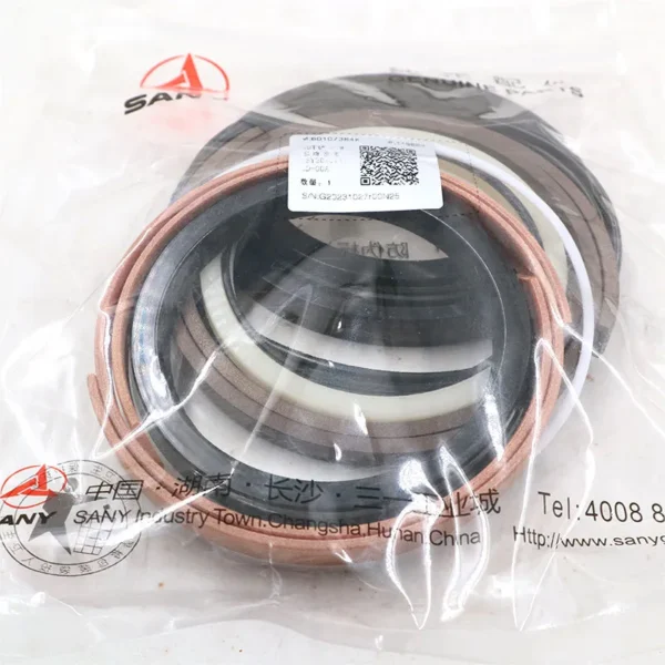 SANY JSY20(I) Bucket Cylinder Repair Kit 60107384K | Seal Kit for Excavator Parts
