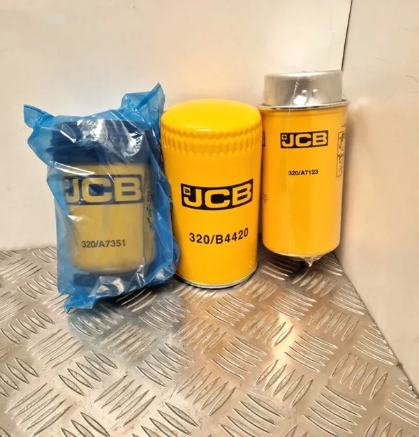 JCB 532-70 AG Telehandler 1000H Hydraulic & Air Filter Service Kit - Image 2