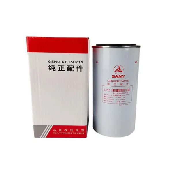 SANY Fuel Filter B222100000766 for SY235/SY195/SR200/SR250/SR280 Excavators | CE/ISO Certified