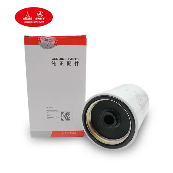 SANY Genuine 60282117 Diesel Fuel Filter Element for SR205/235/265/285/360/405 Excavators – CE & ISO Certified - Image 3