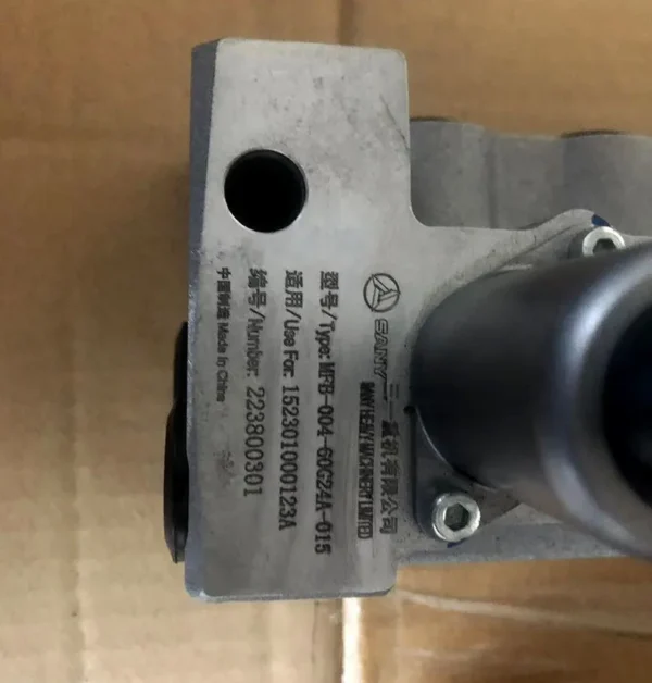 MFB-004-60G24A-015  Hydraulic Solenoid Valve Assy Excavator Hydraulic Pump Proportional Solenoid Valve for Sany - Image 6