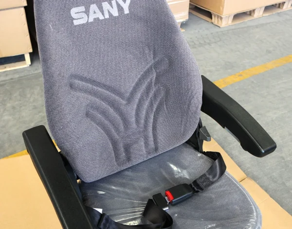 Original & Genuine SANY Excavator Operator Cabin Seat - ISO9001 Certified (Part #B229900000265) - Image 3
