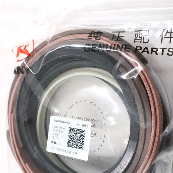 SANY 61010744K Boom Cylinder Repair Kit for SY335/SY365/SY375 Excavators - صورة 6