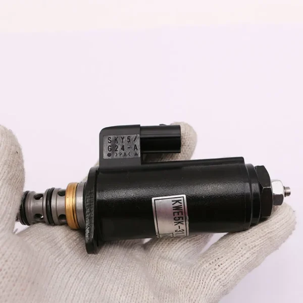 KWE5K-31/G24DB50 24V Hydraulic Solenoid Valve for Sany SY215 Excavator Parts — изображение 2