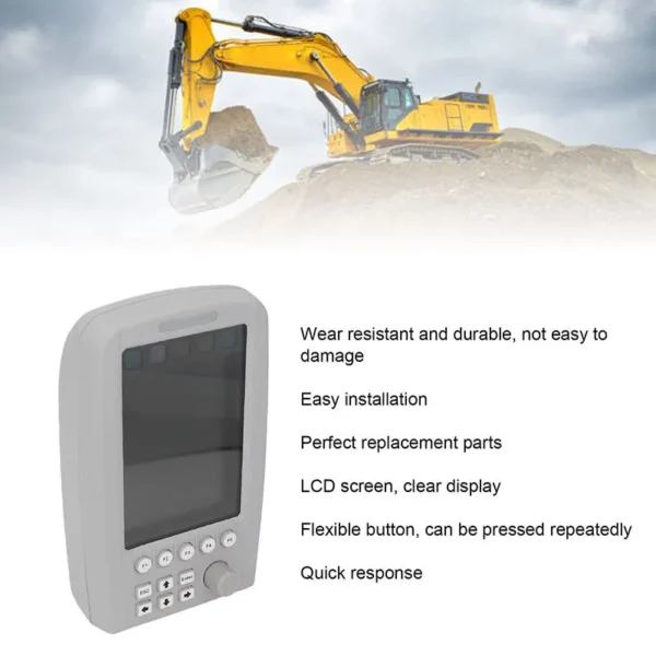 SANY Excavator Monitor LCD Display Control Panel B249900001085 for SY215C/SY330C - Image 3