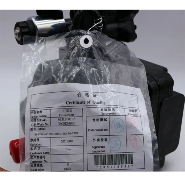 Sany SY485/SY500/SY550 Hydraulic Cooling Pump (Part# 60242827) - Image 6