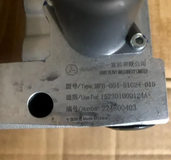 MFB-004-60G24A-015  Hydraulic Solenoid Valve Assy Excavator Hydraulic Pump Proportional Solenoid Valve for Sany - Image 5