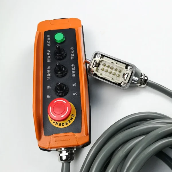 Sany Concrete Pump Truck Radio Remote Control | HBC-Compatible Wireless Transmitter & Receiver - Image 2