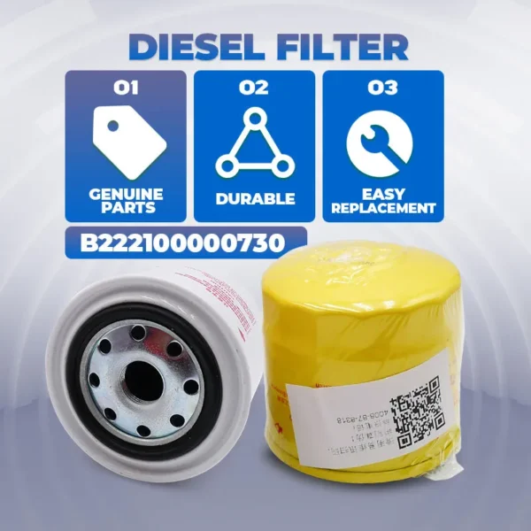 Sany Oil Filter  Diesel Filter element P505951 Diesel Filter Supplying 100% Original Quality Product in Stocks B222100000730 - Image 3