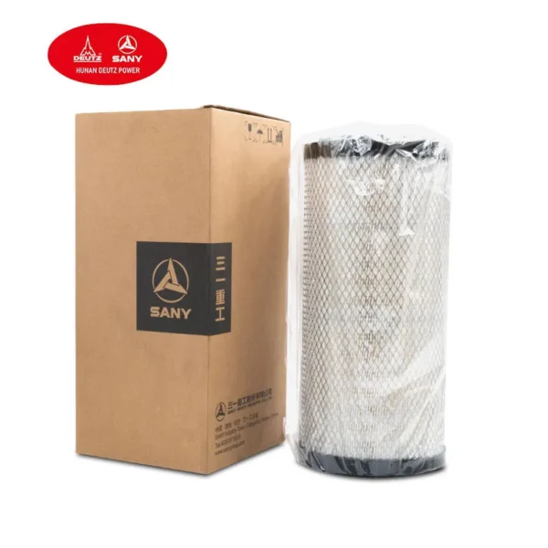 Genuine Sany SY195-SY215 Excavator Air Filter B222100000532 & B222100000535 - Image 2