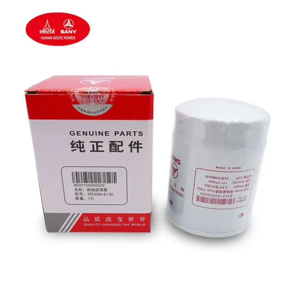 Original Sany SY215ACE Excavator Fuel Filter OEM Replacement Part - Image 2