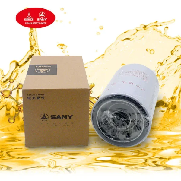 Sany Excavator Oil Filter Use for Sany Excavator Engine Oil Filter B222100000494  Sany Filter B222100000494 - Image 2