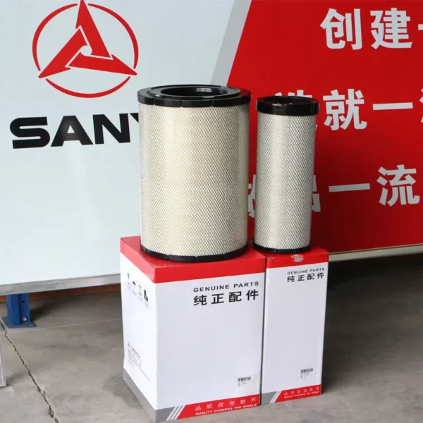 Genuine Sany SY195-SY215 Excavator Air Filter B222100000532 & B222100000535 - Image 3