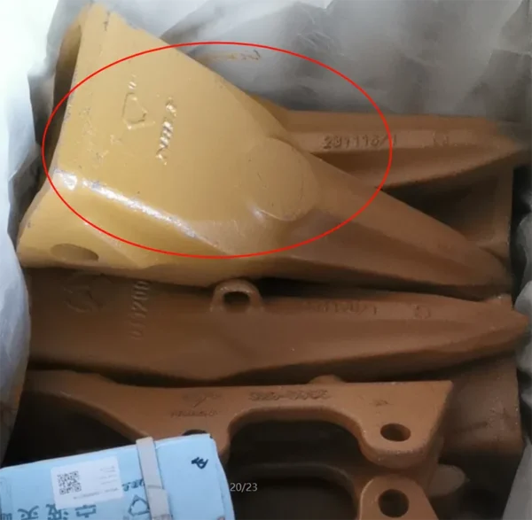 SANY SY1250/SY1350 Excavator Bucket Teeth DT1200TL | 132799000297A - Image 3