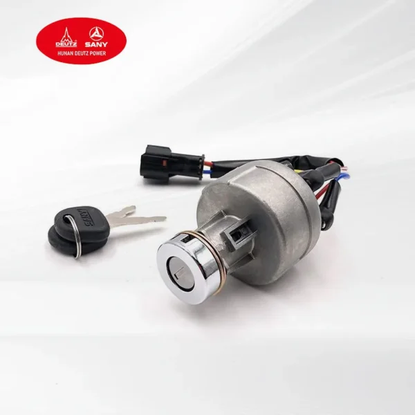Excavator Switch A241200001217 21N4-10430 SY215 SY235 for SY Ignition Switch with Keys