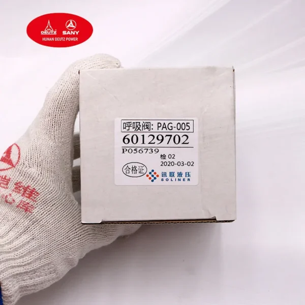 Sany  Excavator Breathing Valve 60129702 Applicable to All SANY Models  P056739 - Image 2