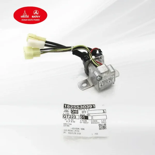 ISUZU 24V Starter Relay B240700000382 / 182553-0391 for Excavator Parts