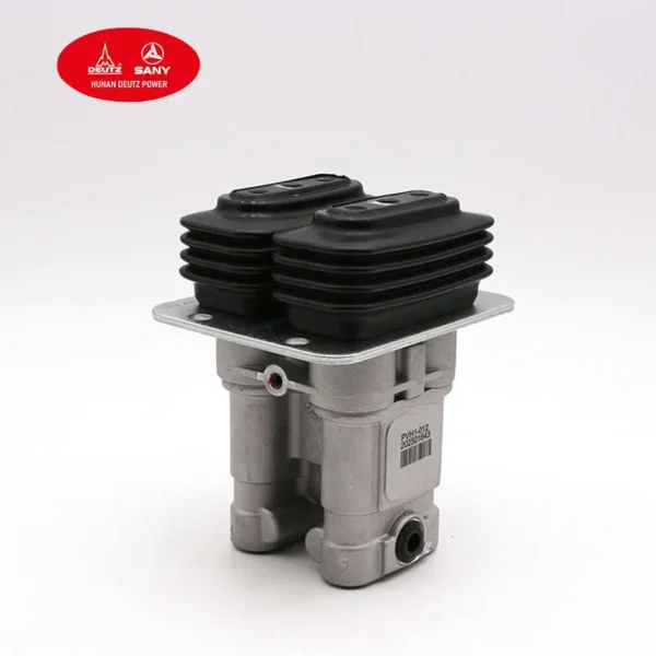 Kawasaki SANY SY215C Excavator Control Valve Pilot Foot Pedal J221-34C-100000 & PVD8PC6008 - Image 6