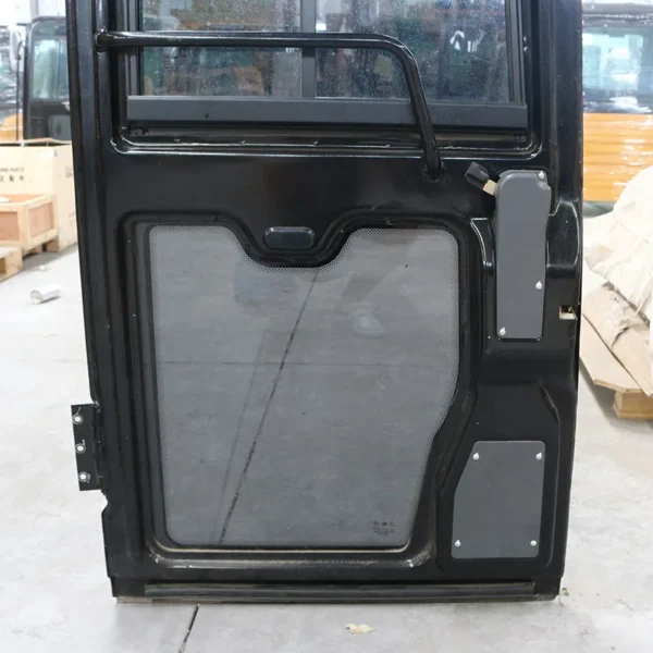 SANY SY75C Excavator Side Door Glass Assembly - Genuine OEM Replacement Part
