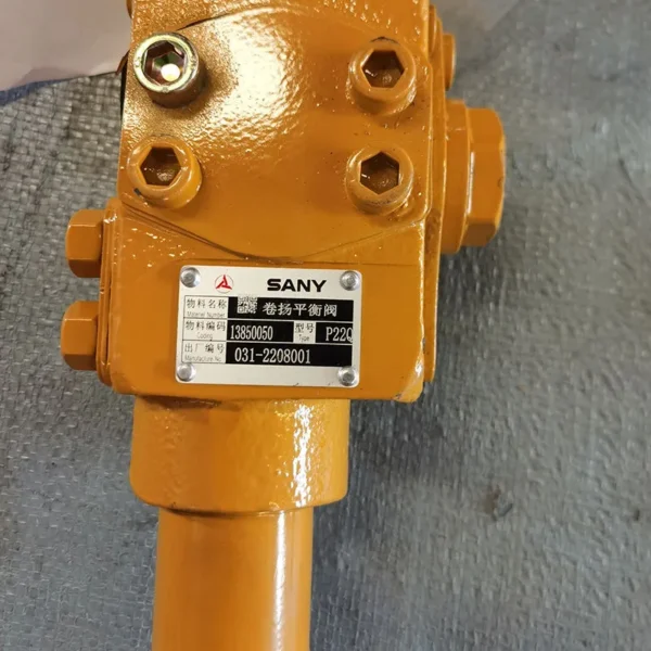 SANY Truck Crane Hydraulic Balance Valve 13850050 | Original Spare Parts - Image 4