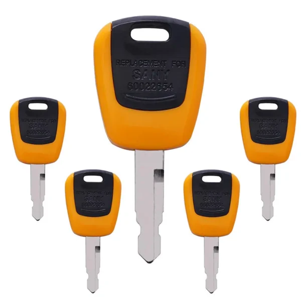 Original SANY 60022654 Plastic Key with Logo for Excavator Parts