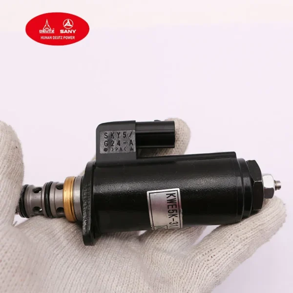 KWE5K-31/G24DB50 24V Hydraulic Solenoid Valve for Sany SY215 Excavator Parts — изображение 6