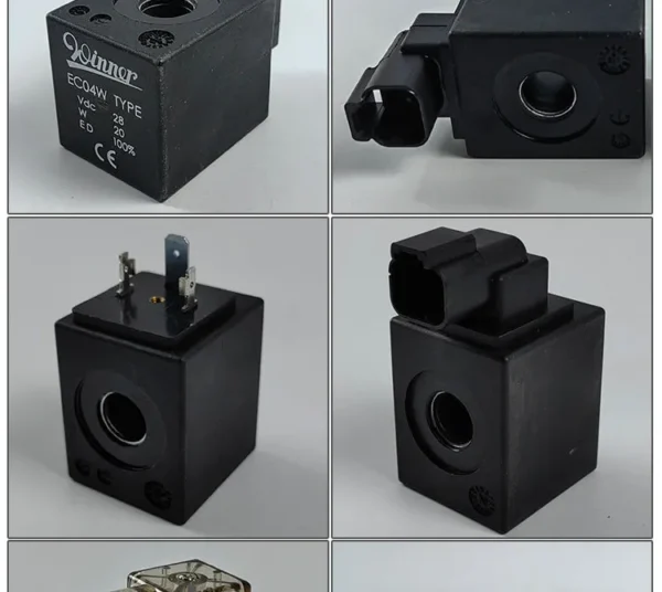 Sany Pump Truck Crane Air-cooled Motor Cartridge Valve 26V Directional Valve EC04W Solenoid Pneumatic Solenoid Valve Coil - Image 5