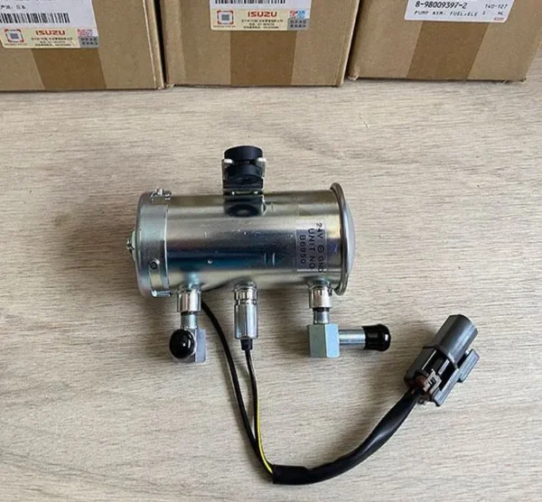 ISUZU 4HK1/6HK1 Electric Fuel Pump 12V/24V | OEM 8980093971 8-98009397-1 4645227 - Image 2