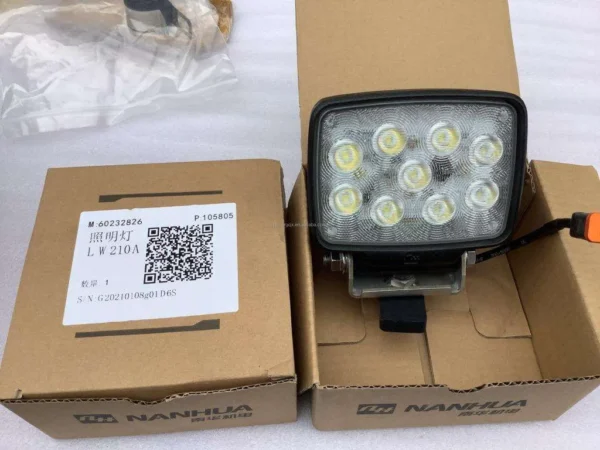 60232826 Led Work Lamp Working Light Light Genuine Original LED Lw210a for Sany Excavator Sy485 Sy500h Works Led Light - Image 2