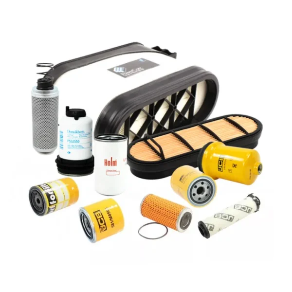 JCB 532-70 AG Telehandler 1000H Hydraulic & Air Filter Service Kit