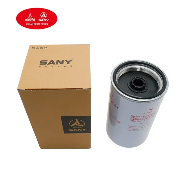 SANY Genuine 60282117 Diesel Fuel Filter Element for SR205/235/265/285/360/405 Excavators – CE & ISO Certified
