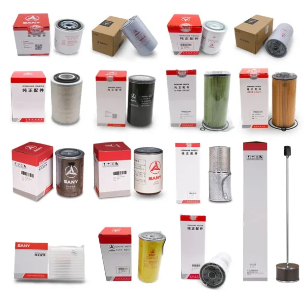 SANY SY215C Excavator Genuine Fuel Filter & Air Filter Element Replacement Parts – Bild 4