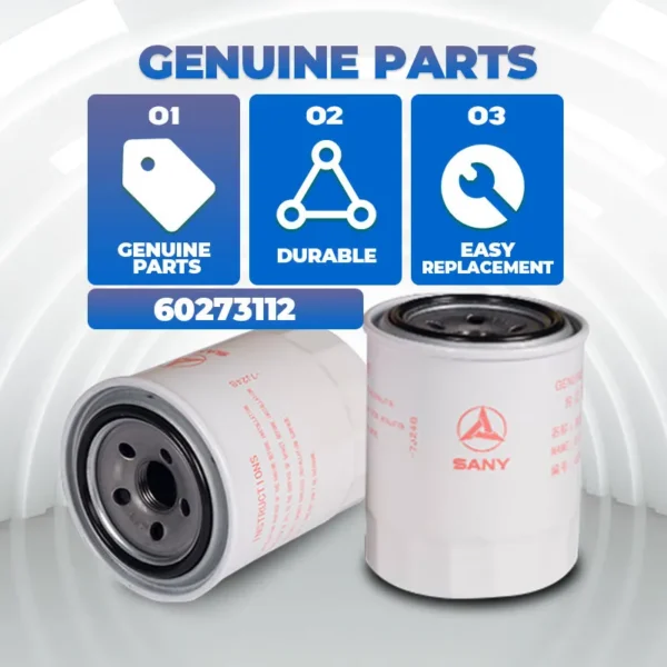 SANY SY35/SY55-9 Hydraulic Oil Filter 60273112 (O01-01640) - Image 5