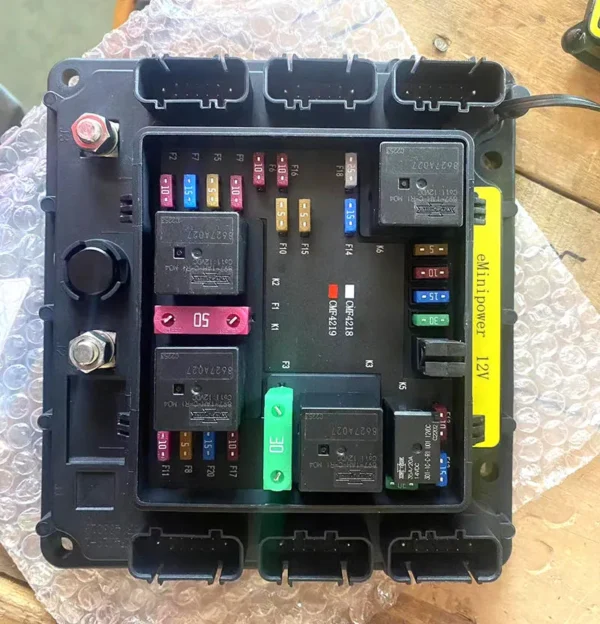 Original Sany 140107000091C SEMP-24V Fuse Box for SY Series Excavators - Image 4